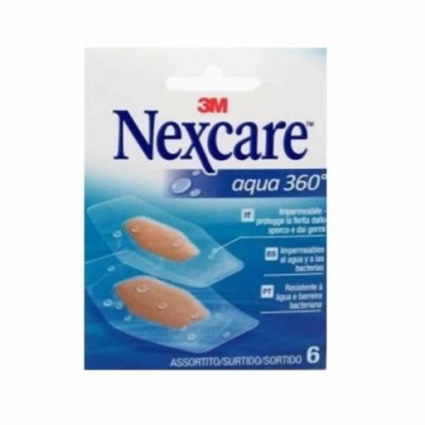 3m Nexcare Aqua 360+ Aposito Adhesivo Surtido 6 